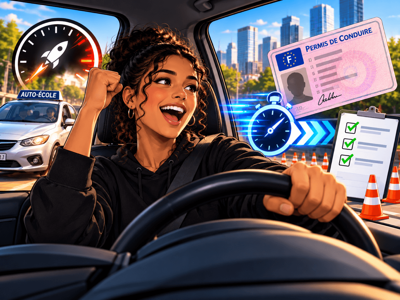 Permis accéléré : comment obtenir son permis plus rapidement ?