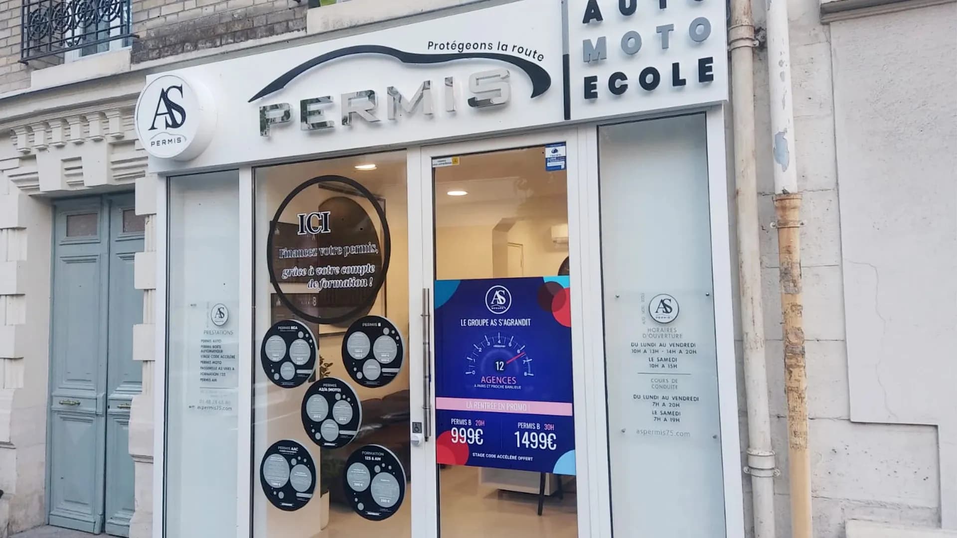 AS PERMIS - Paris 15 featured image
